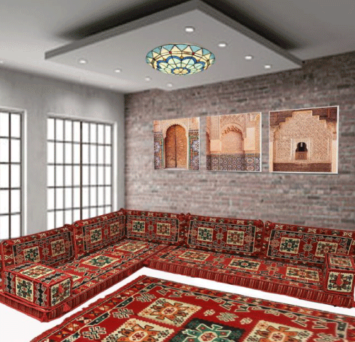 Arabic Majlis Floor Seating Design In Dubai