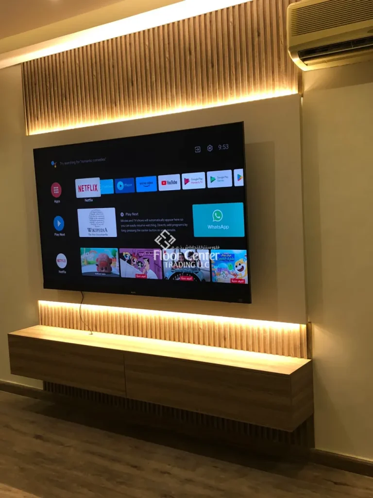 Durable and stylish full wall cladding installation in Dubai Hills