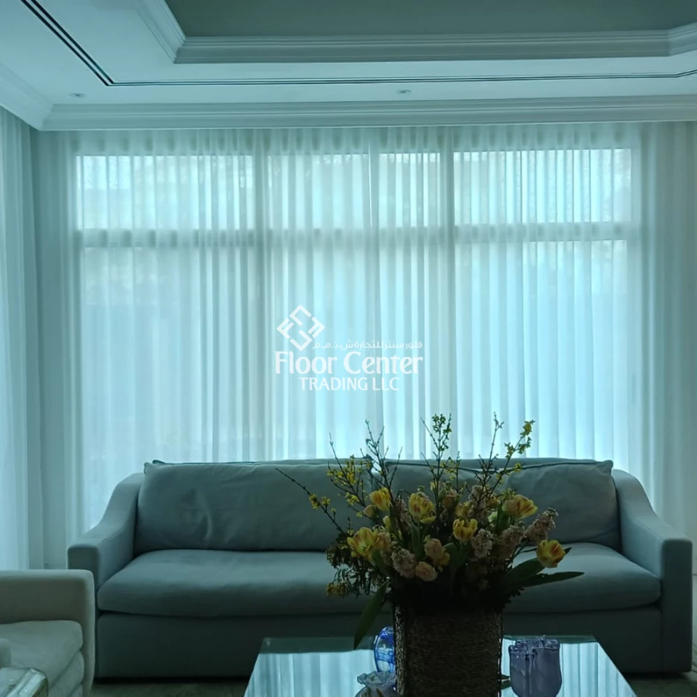 Sheer Curtains Project In Palm Jumeirah