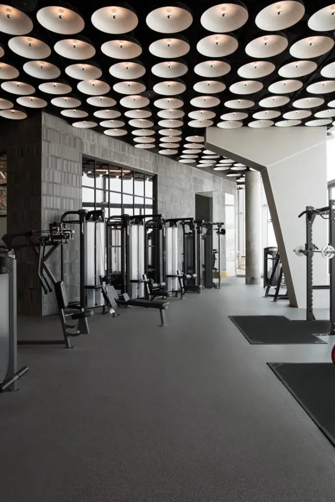 Affordable gym flooring Dubai with professional fitting