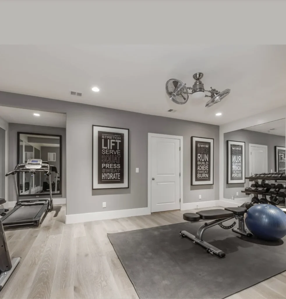 Affordable residential gym flooring solutions in Dubai