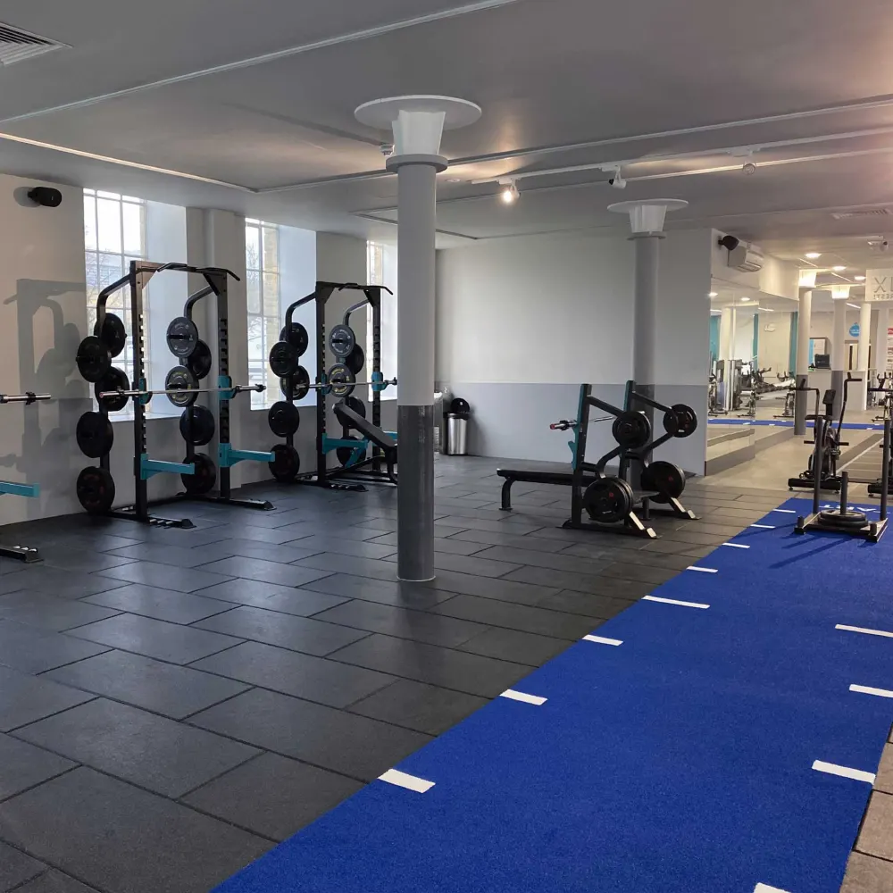 Eco-friendly rubber flooring for gyms in Dubai