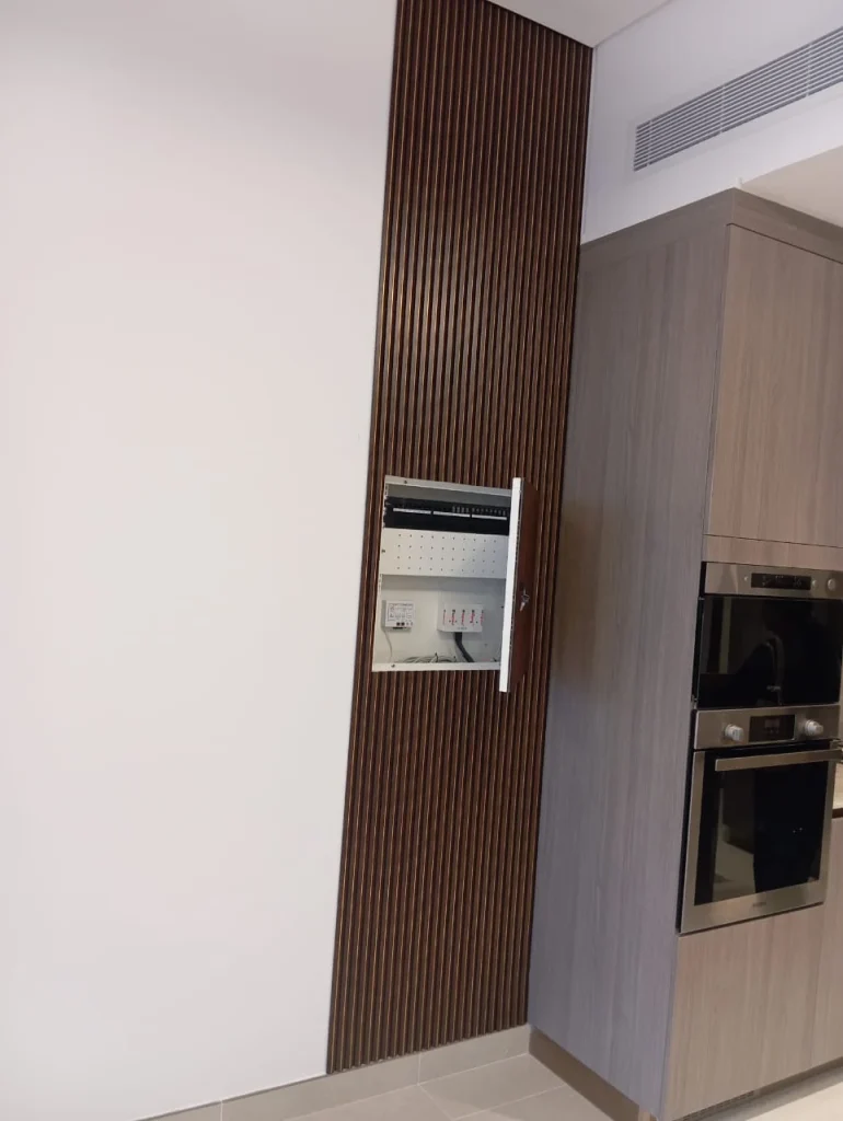 Floor Center Trading LLC wall panel project in JBR Dubai