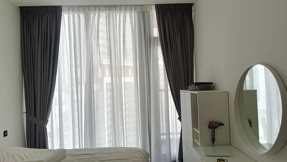 Sheer Curtains Project In MJL