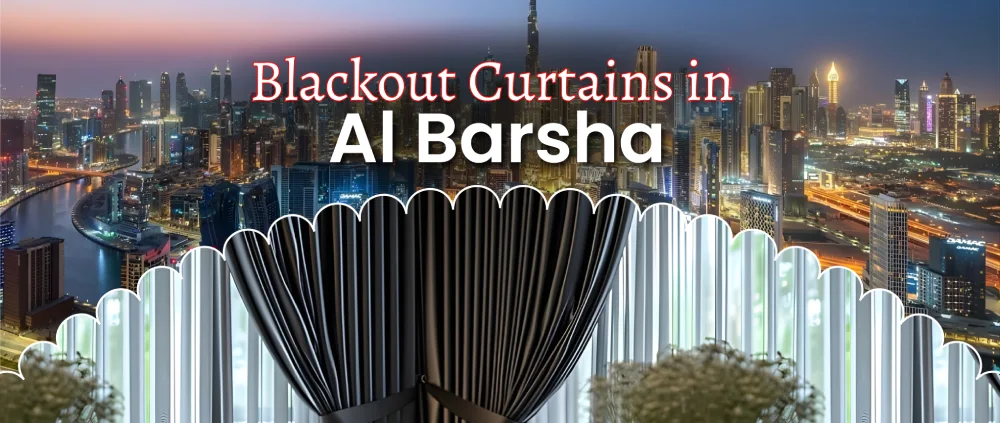 Blackout curtains installed in Al Barsha