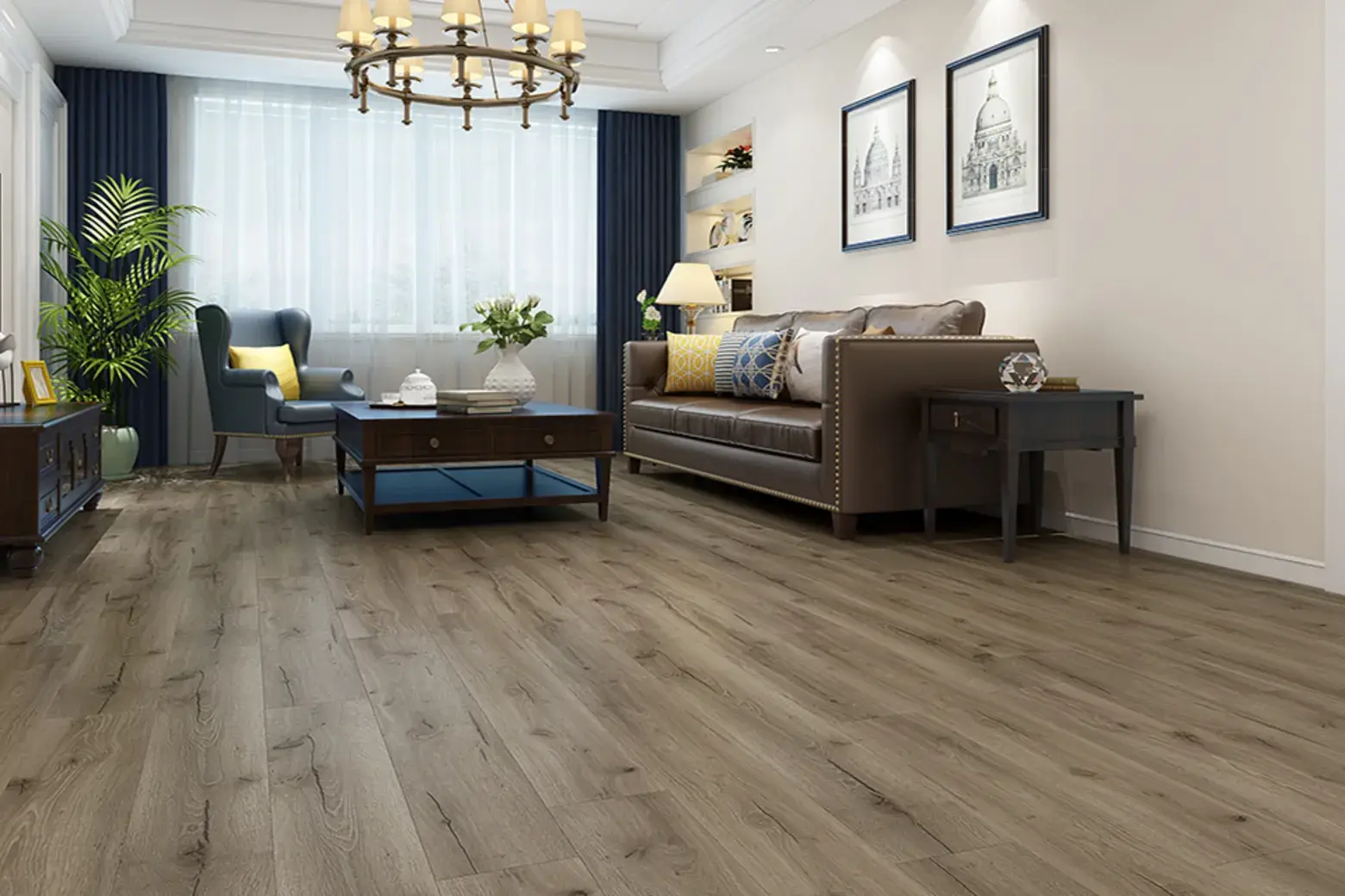 Light Wood-Look Alternatives (LVT & SPC Flooring)